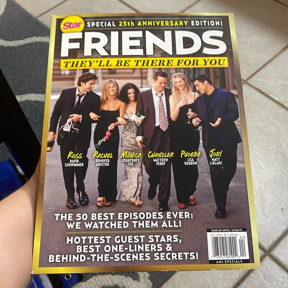 Star Special 25th Anniversary Edition Friends They’ll Be There For You! Magazine